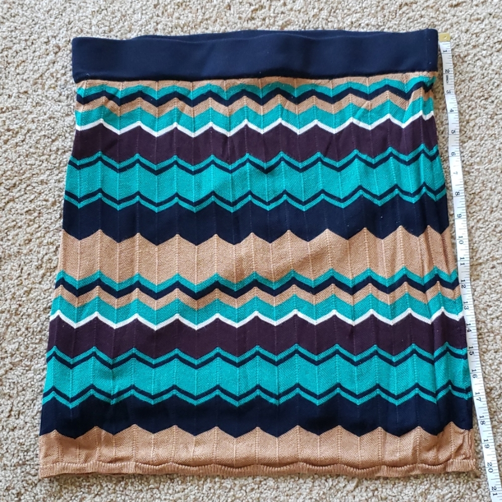 Chevron skirt